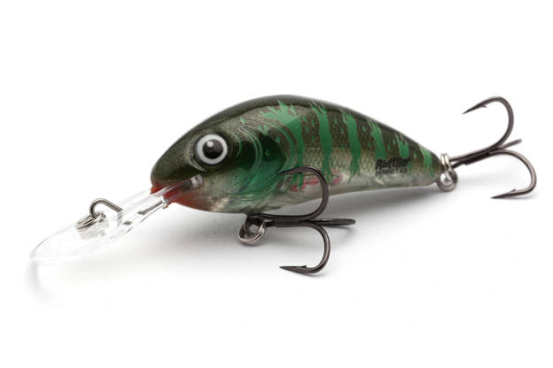 WOBLER SALMO RATTLIN HORNET F 3,5cm - GREEN GILL CLEAR