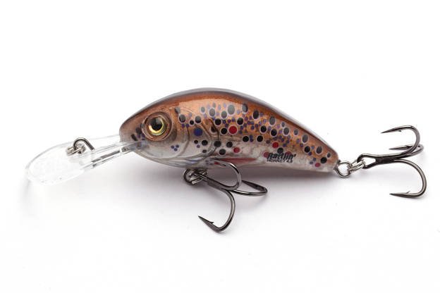 WOBLER SALMO RATTLIN HORNET F 4,5cm- HOLOGRAPHIC BROWN TROUT