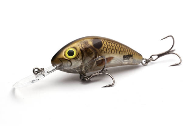 WOBLER SALMO RATTLIN HORNET F 5,5cm - PEARL SHAD CLEAR