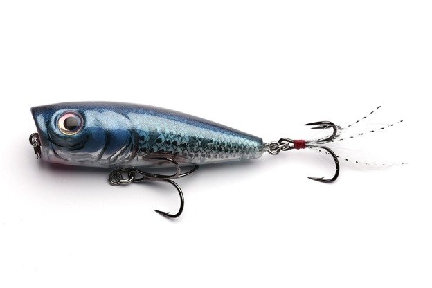 WOBLER SALMO RATTLIN POP F 7cm-CLEAR BLUE SHINER