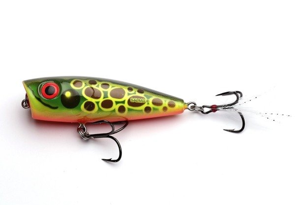 WOBLER SALMO RATTLIN POP F 7cm-HOT TOAD