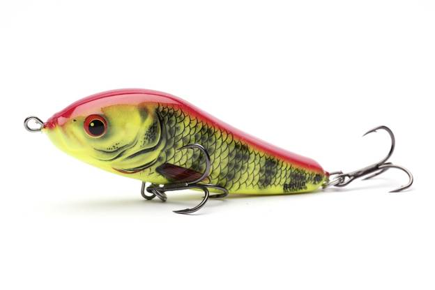 WOBLER SALMO RATTLIN SLIDER SINKING 11cm - BRIGHT PERCH