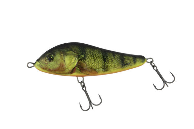 WOBLER SALMO RATTLIN SLIDER SINKING 15cm - SN HOT PERCH