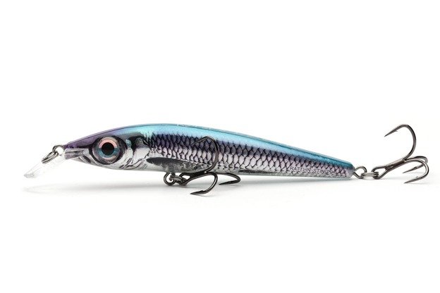 WOBLER SALMO RATTLIN STING SUS 9cm - HOLOGRAPHIC BLUE