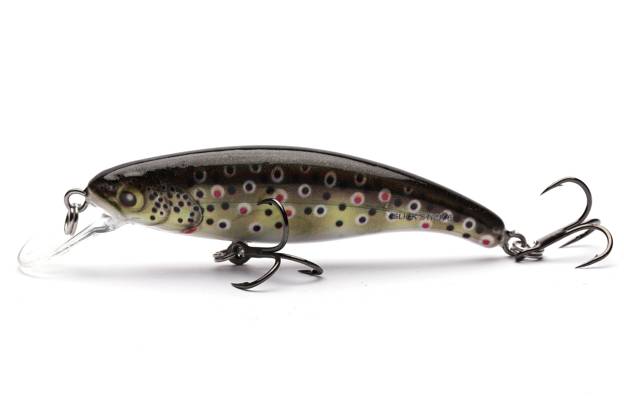 WOBLER SALMO SLICK STICK F 6cm - HOLOGRAPHIC BROWNIE