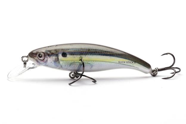 WOBLER SALMO SLICK STICK F 6cm - REAL HOLOGRAPHIC SHAD