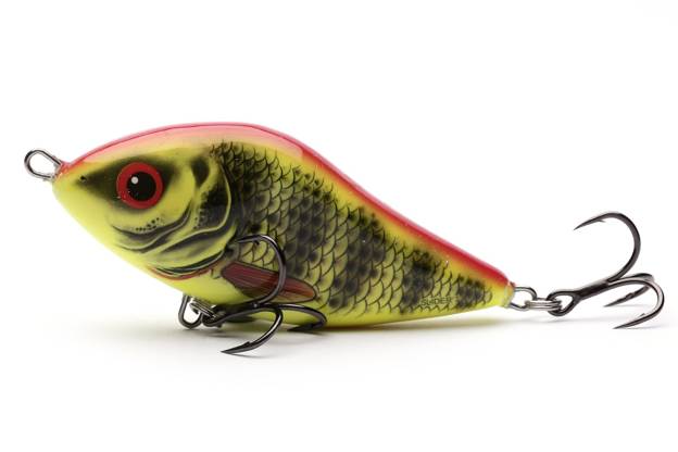 WOBLER SALMO SLIDER FLOATING 10cm - BRIGHT PERCH