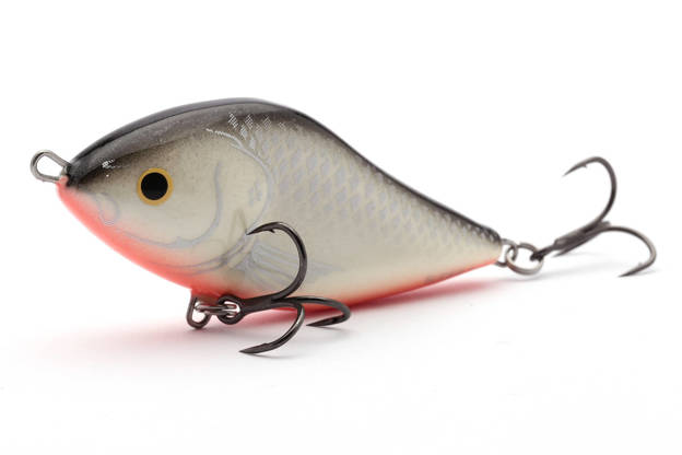 WOBLER SALMO SLIDER SINKING 7cm - GREY SILVER