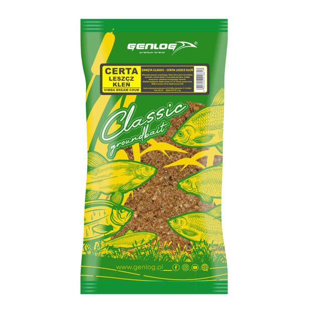 ZANĘTA GENLOG CLASSIC - CERTA/LESZCZ/KLEŃ 1000g