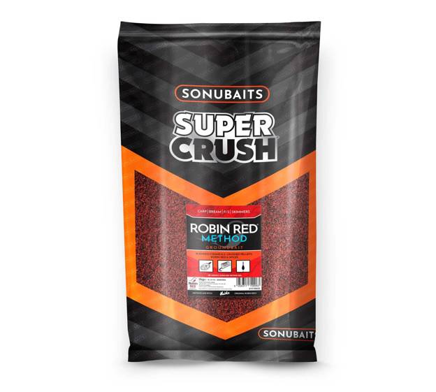 ZANĘTA SONUBAITS SUPER CRUSH ROBIN RED METHOD MIX 2000g