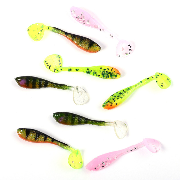 ZESTAW GUM FOX RAGE MICRO FRY UV MIXED 8szt