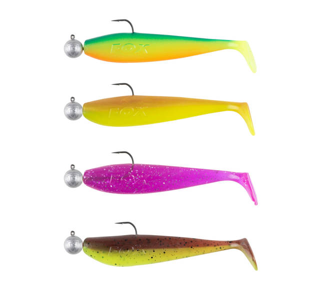 ZESTAW GUM FOX RAGE ZANDER PRO UV 10cm/10g