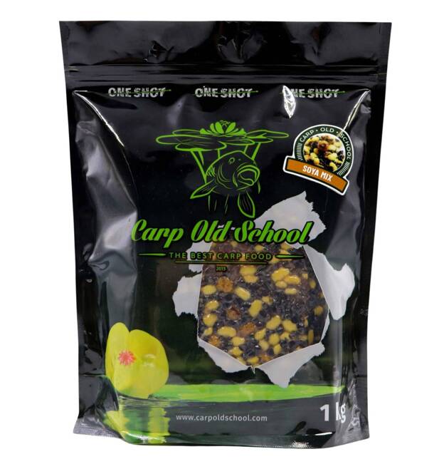 ZIARNA CARP OLD SCHOOL SOJA MIX NATURAL 1000g