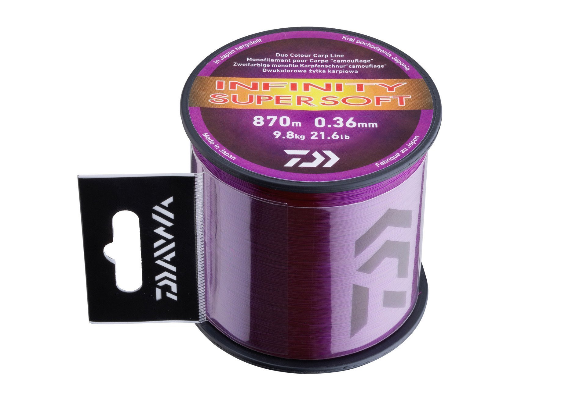 Daiwa ¯y³ka Infinity Super Soft - 3000m  -purple 0.33mm 8.3kg