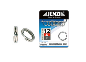 KÓŁKA ŁĄCZNIKOWE JENZI ZE STALI NIERDZEWNEJ 12,0mm/10szt