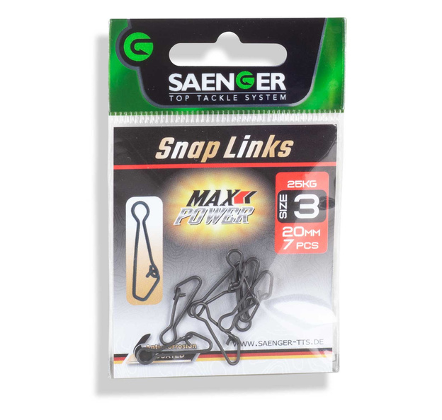 AGRAFKI SANGER SNAP LINK 2/25kg