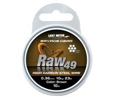 MATERIAŁ PRZYPONOWY SAVAGE GEAR RAW 49 -10m