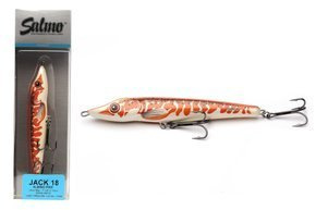 QJA006 - SALMO WOBLER JACK SINKING 18cm - ALBINO PIKE