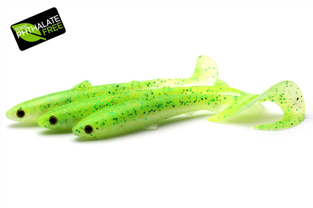 GUMA WESTIN BULLTEEZ CURLTAIL - SPARKLING CHARTREUSE