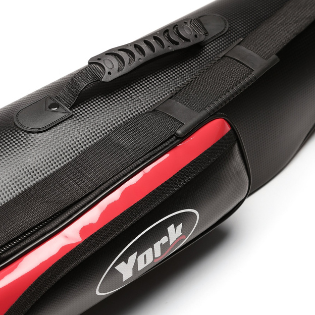 SZTYWNY POKROWIEC YORK BLACK/RED II KOMORY 130cm