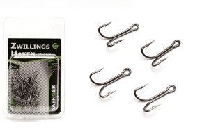 KOTWICE PODWÓJNE SANGER 2/0-6szt