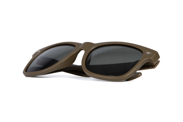 OKULARY POLARYZACYJNE FOX AVIUS KHAKI -GREEN LENS