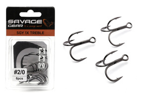 KOTWICE SAVAGE GEAR SGY 1X - 1/0-6szt