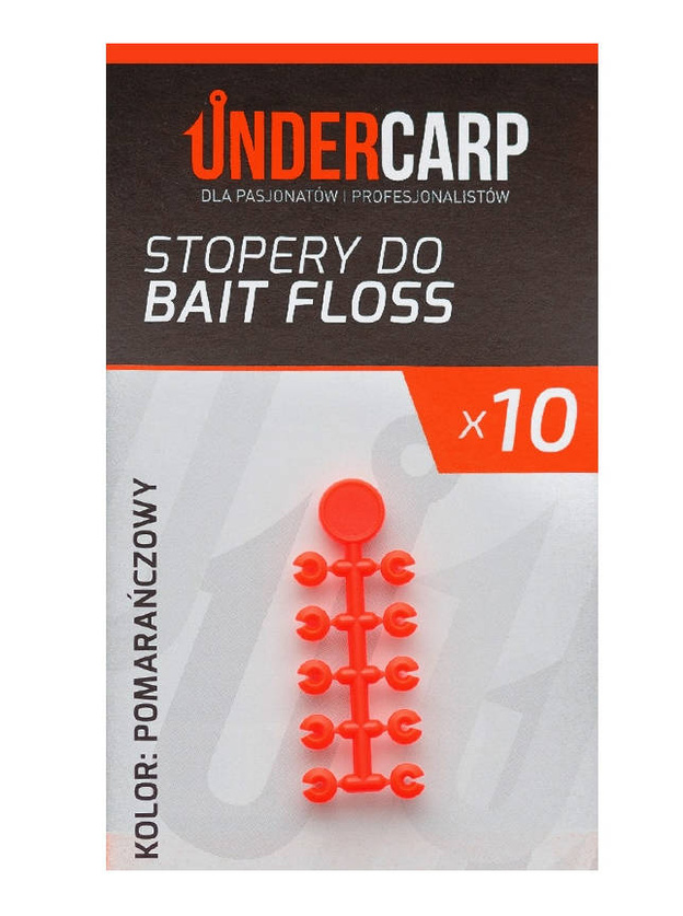 STOPERY DO BAIT FLOSS UNDERCARP - POMARAŃCZOWY
