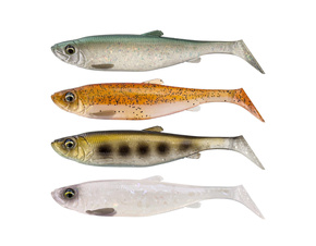 GUMY SAVAGE GEAR 3D HERRING SHAD 11cm/4szt - CLEAR WATER MIX