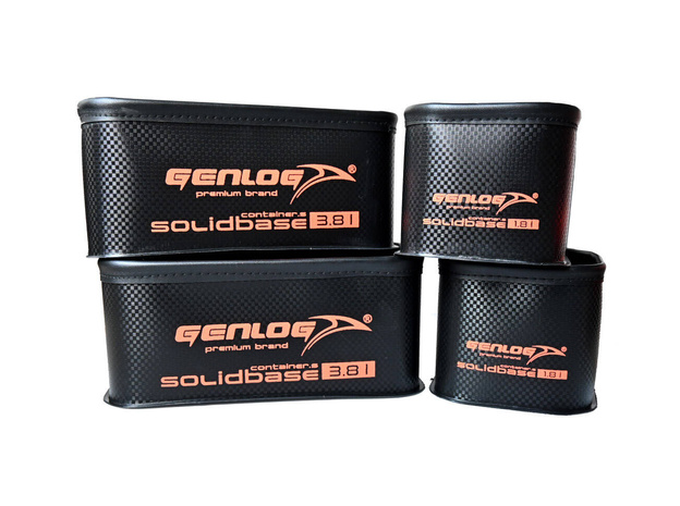 ZESTAW 5 POJEMNIKÓW GENLOG EVA SOLID BASE CARBON