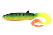 GUMA QUANTUM YOLO CURLY SHAD 26cm/64g - FIRETIGER HOT TAIL