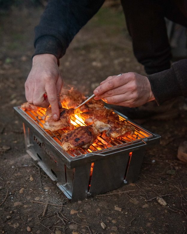 SKŁADANY GRILL FOX COOKWARE BBQ