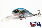 621 - SAVAGE GEAR WOBLER 3D GOBY CRANK - BLUE SILVER
