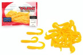 GUMY YUM WALLEYE GRUB LEMON 7,5cm/25szt