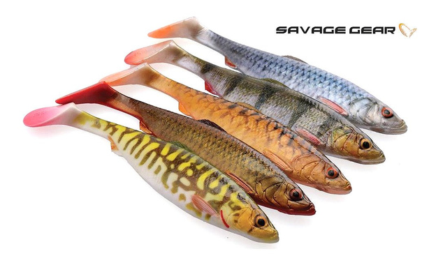 GUMA SAVAGE GEAR 4D HERRING SHAD - PERCH
