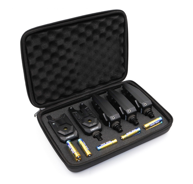 ZESTAW SYGNALIZATORÓW Z CENTRALKĄ NECO BASE-X 104 4+1