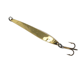 BŁYSTKA PODLODOWA Z KOTWICĄ JENZI SPEED JIGS 8g - GOLD