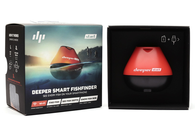 ECHOSONDA DEEPER FISHFINDER START