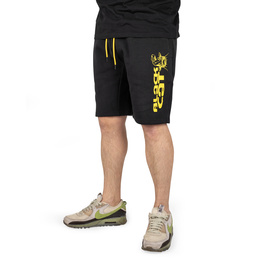 KRÓTKIE SPODENKI BLACK CAT BLACK JOGGERS SHORTS
