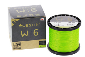 L003-330-1500 - WESTIN PLECIONKA W6 8BRAID 0,33mm/1500m - LIME PUNCH
