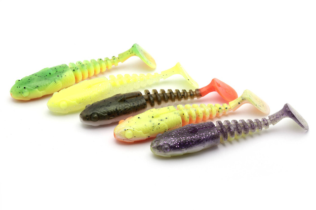 ZESTAW GUM SAVAGE GEAR GOBSTER SHAD DARK WATER MIX UV 7,5cm