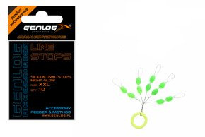 STOPERY SILIKONOWE GENLOG NIGHT GLOW OVAL XXL