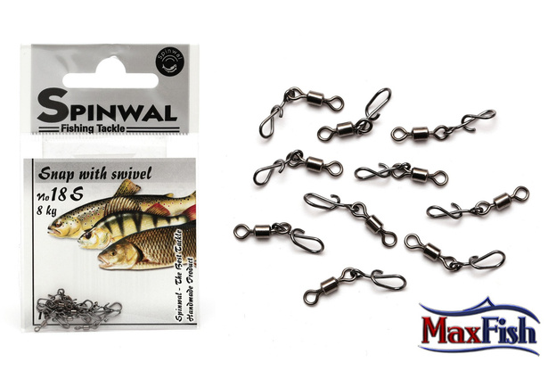 AGRAFKA Z KRĘTLIKIEM SPINWAL 18S/8kg