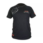 KOSZULKA T-SHIRT UNI CAT BLACK