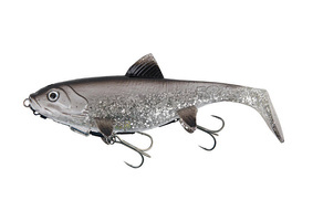 NRE1 - FOX RAGE GUMA SHALLOW REPLICANT - UV SILVER BAIT FISH