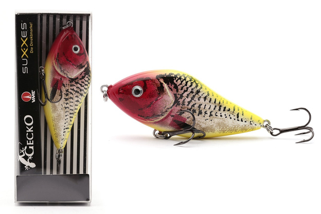 JERK SUXXCES GECKO JERKY 70 - YELLOW BACK