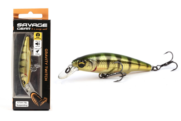 WOBLER SAVAGE GEAR GRAVITY TWITCH SR - PERCH