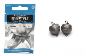 CZEBURASZKI SPRO FREESTYLE QC BOTTOM - NATURAL 10g/2szt