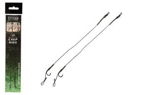 12083 - YORK PRZYPON KARPIOWY PROFESSIONAL COVER PITCH BLACK 2/35lb