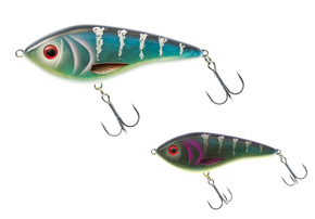 JERK WESTIN THERMOCHROMIC SWIM GLIDEBAIT SS 12cm/53g - TC BLUE/BLACK